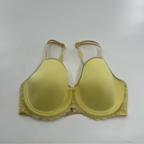 Chantelle Other - Chantelle Yellow T Shirt Bra Lightly Lined Women’s Lace